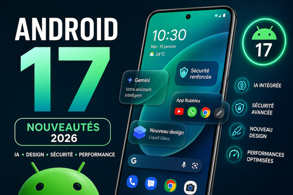 Android 17 : Innovation Gemini AI
