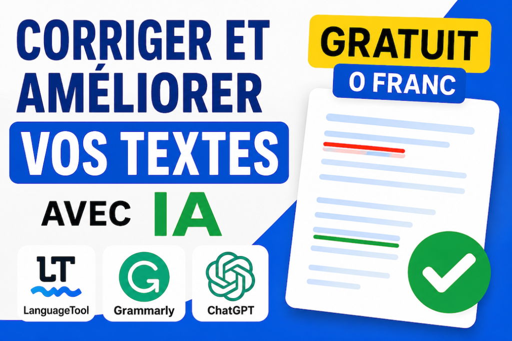 Top 3 des outils AI pour améliorer vos textes